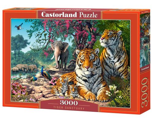 Puzzle Castorland 3000 dílků - Tygří rezervace