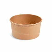 Papírová miska (PAP/PE) kraft Ø 150 mm 1000 ml, 50 ks