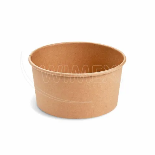 Papírová miska (PAP/PE) kraft Ø 150 mm 1000 ml, 50 ks