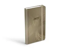 Týdenní diář 2027 MFP 85x140mm Lamino khaki