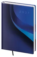 Týdenní diář 2027 Helma A5 Vario Blue wave