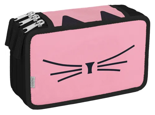Školní penál třípatrový STIL Cat lady