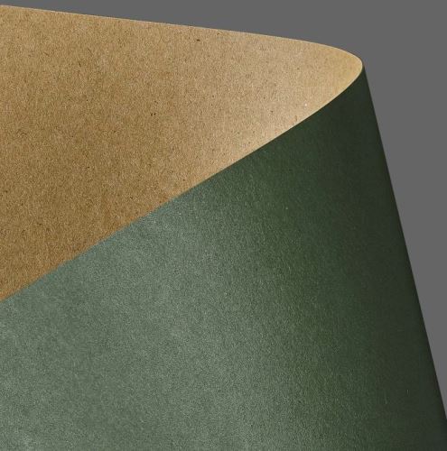 Kraftový papír KRAFT 275g zelená, 20ks, Galeria Papieru