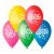 Balónek nafukovací průměr 30cm pastel – potisk VŠECHNO NEJLEPŠÍ