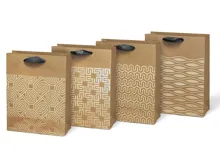 Taška MFP dárková M KRAFT mix č.56 (180×230×90) Taška MFP dárková M KRAFT mix č.56 (180×230×90)