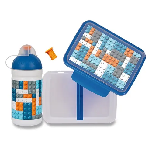 Set Zdravá lahev 500 ml a Zdravá sváča – Kostičky