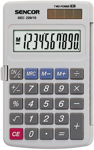 Kalkulačka kapesní SENCOR SEC 229/10 DUAL