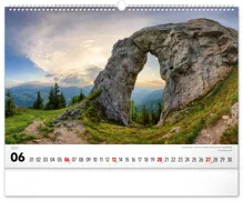 Nástěnný kalendář 2027 Notique Magické Tatry, 48 x 33 cm (6)