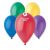 Balónek nafukovací průměr 26cm – mix pastelových barev crystal
