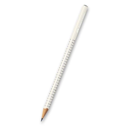 Grafitová tužka Faber-Castell Sparkle - perleťová krémová