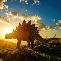 Nástěnný kalendář poznámkový 2027 Notique Dinosauři, 30 x 30 cm (13)