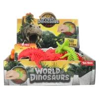 Antistresový mačkací náramek dinosaurus 22 cm - mix barev (1)
