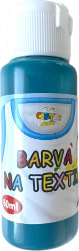 Barva na textil Creatoys 60ml - kobaltově zelená (cobalt green)