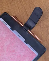 Týdenní diář 2027 Notique Refill kroužkový 12,5 x 19 cm černý (5)