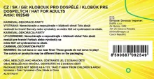 Klobouk pro dospělé buřinka (3)
