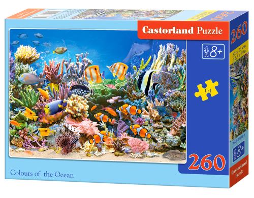 Puzzle Castorland 260 dílků - Ryby na korálovém útesu
