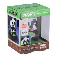 Lampička Panda Minecraft na baterie v krabičce 10,5x14x9cm (1)