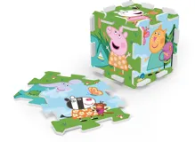 Pěnové puzzle Prasátko Peppa/Peppa Pig 32x32x1cm 8ks ve fólii 0m+ (1)