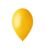 Balónek nafukovací průměr 26cm – pastelová tmavě žlutá