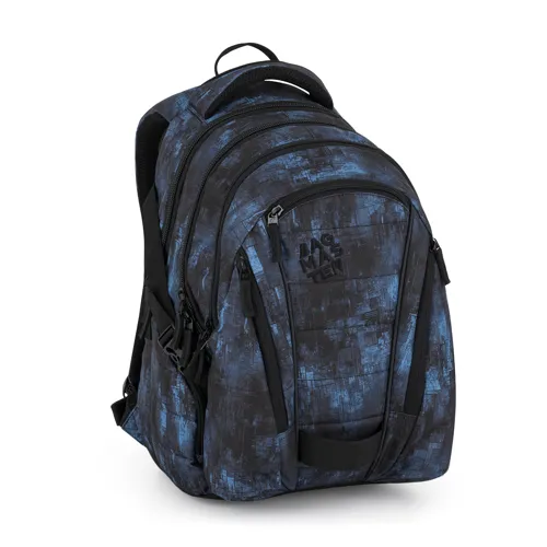 Studentský batoh Bagmaster Bag 25 B černo-modrý
