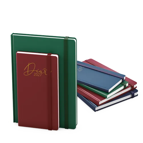 Týdenní diář 2027 Baloušek Jakub Luxi kapesní zelená