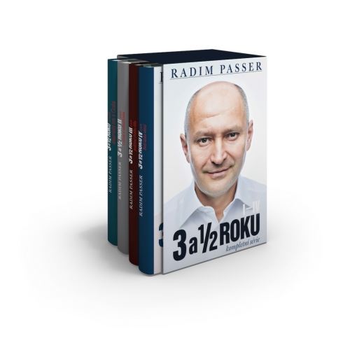 Kompletní série 3 a 1/2 roku (Radim Passer) - dárkový box