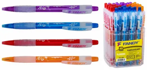 Kuličkové pero Fandy Flowers
