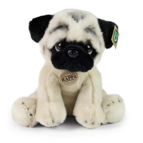 Plyšový pes mops 30 cm ECO-FRIENDLY