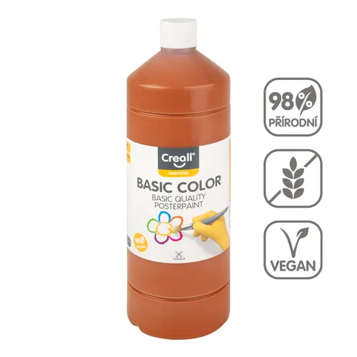 Temperová barva Creall, 500 ml, světle hnědá