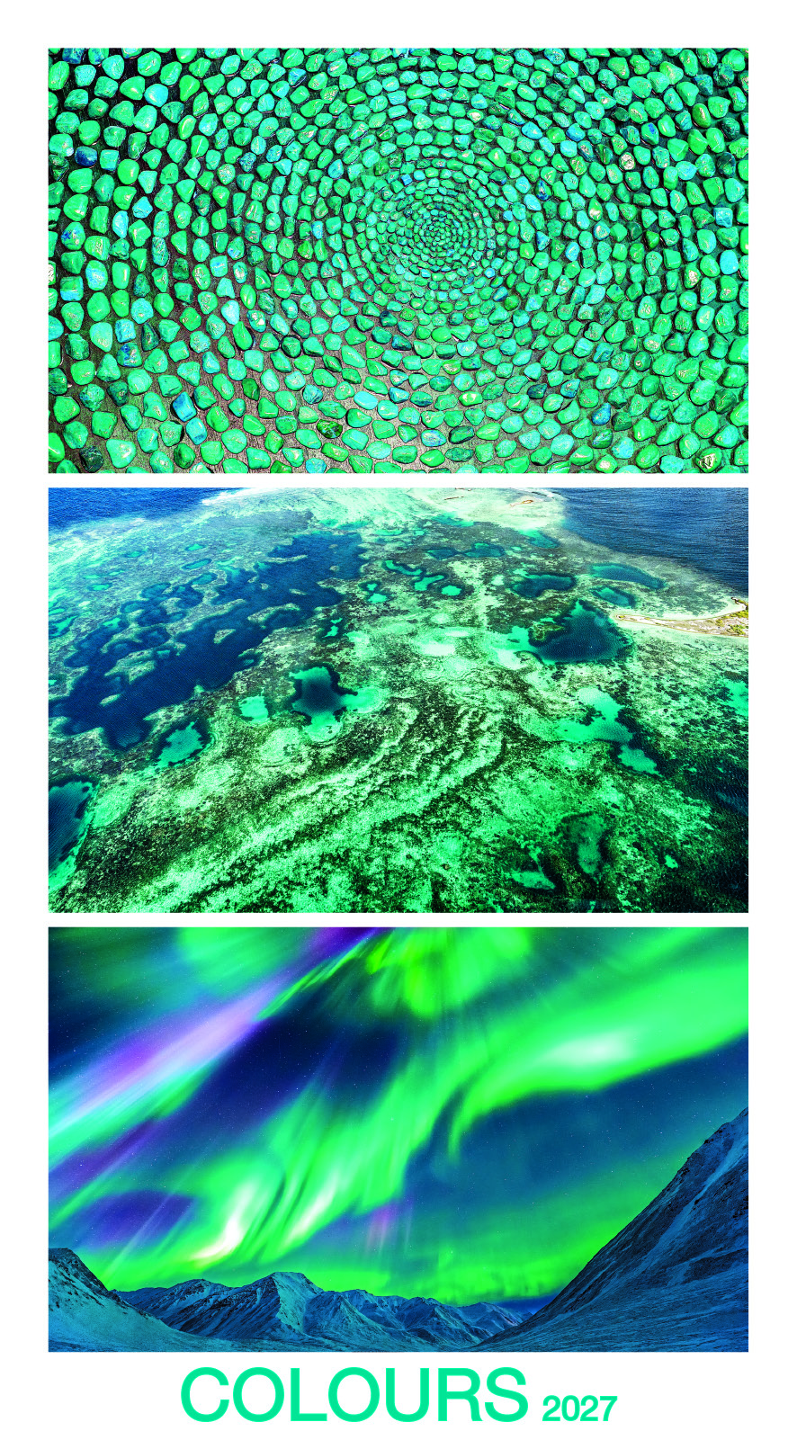 Levně Nástěnný kalendář 2027 Graspo Colours