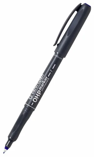 Popisovač Centropen OHP 2636 F permanentní - modrý