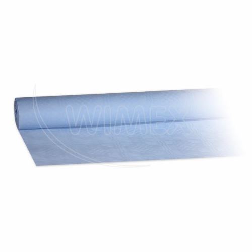Papírový ubrus na roli 8 x 1,2 m - světle modrý