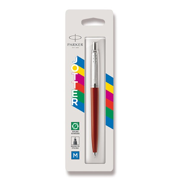Levně Parker Jotter Originals Red - kuličkové pero, blistr