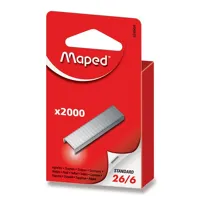 Drátky do sešívačky Maped 26/6, 2000 ks