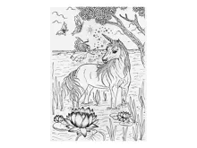 Omalovánky antistresové Jednorožci 3 210x290mm/32 stran (2)