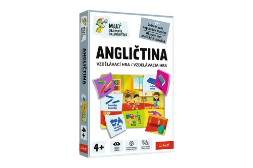Vzdělávací hra Trefl Malý objevitel - Angličtina