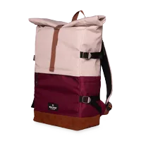 Volnočasový batoh Walker Roll-up Two Popcorn/Maroon