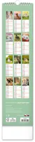 Nástěnný kalendář 2027 Notique kravata Psi, 12 x 48 cm (13)