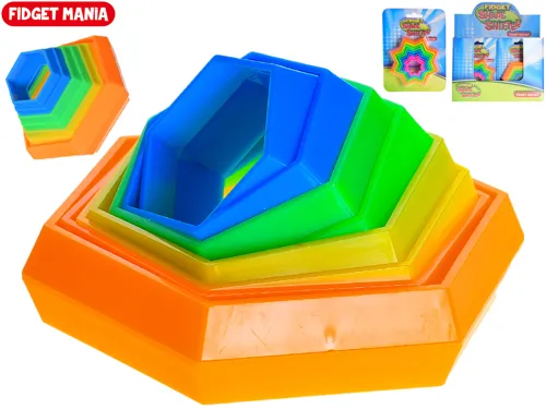 Fidget kouzelné 3D vzory 9 cm - mix motivů