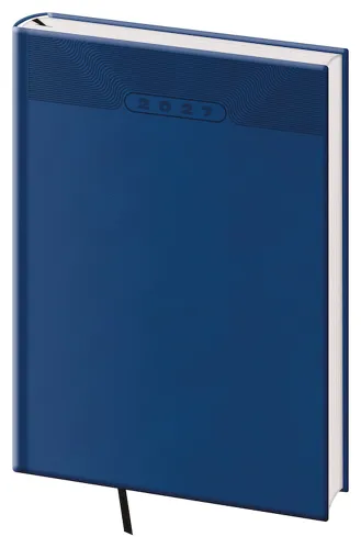 Týdenní diář 2027 Helma B5 Print Classic modrý