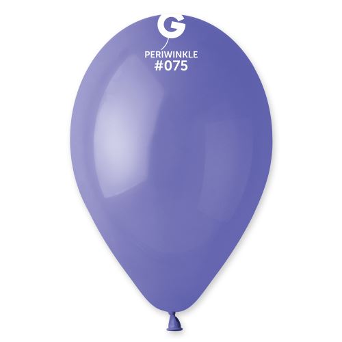 Balónky nafukovací průměr 26cm – pastelová modrá Periwinkle, 100 ks