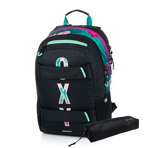 Studentský batoh KARTON P+P OXY Sport - Tropic + etue zdarma