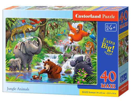Puzzle Castorland MAXI 40 dílků - Jungle