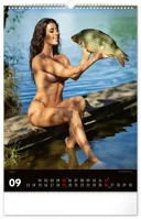 Nástěnný kalendář 2027 Notique Girls and Carps, 33 × 46 cm (9)