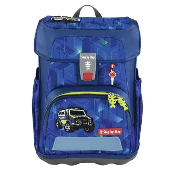 Školní aktovka Step by Step CLOUD Police Truck Charly – 5dílný set