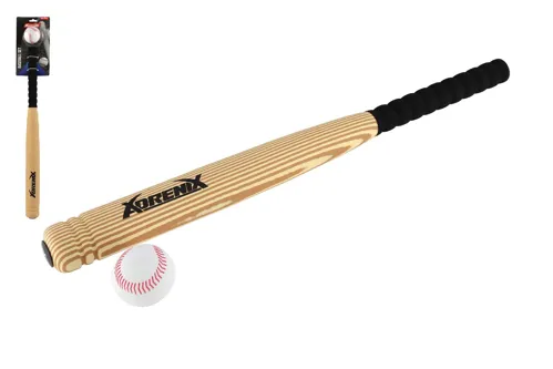 Baseballová pálka 60 cm + míček