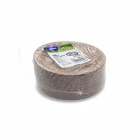 Papírový talíř nepromastitelný kraft, FSC Mix, Ø18cm - 100ks (1)