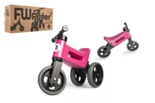 Odrážedlo Funny Wheels Rider Sport 2v1 růžové, krabice