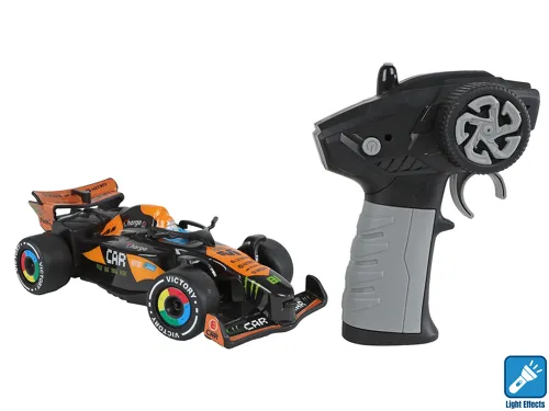 Formule Roadstar R/C 13,5 cm 2,4 GHz plná funkce se světlem na dobíjecí baterii - černá