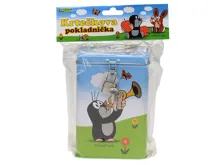 Krtek pokladnička kovová 15cm v sáčku (2)